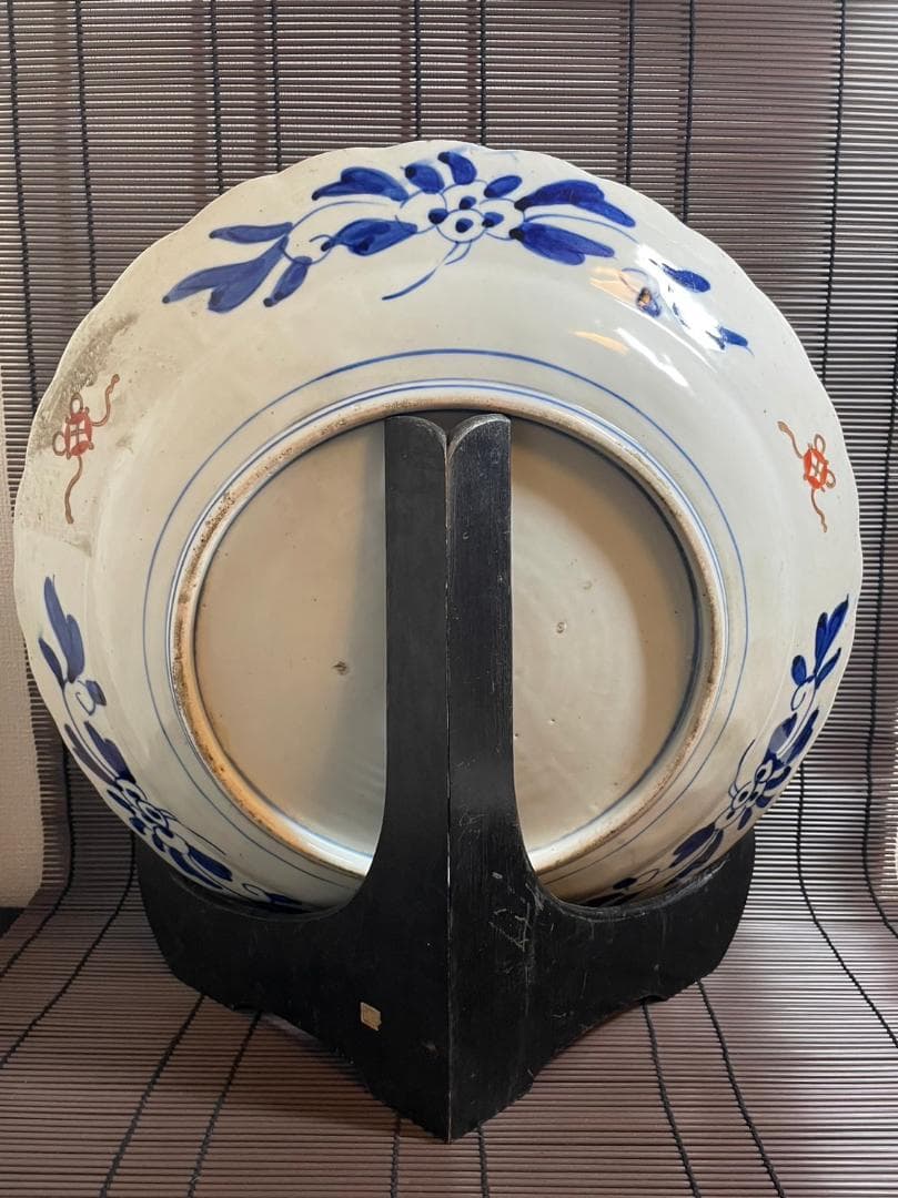 『古伊万里』大皿　骨董品　江戸時代　直径45cm
