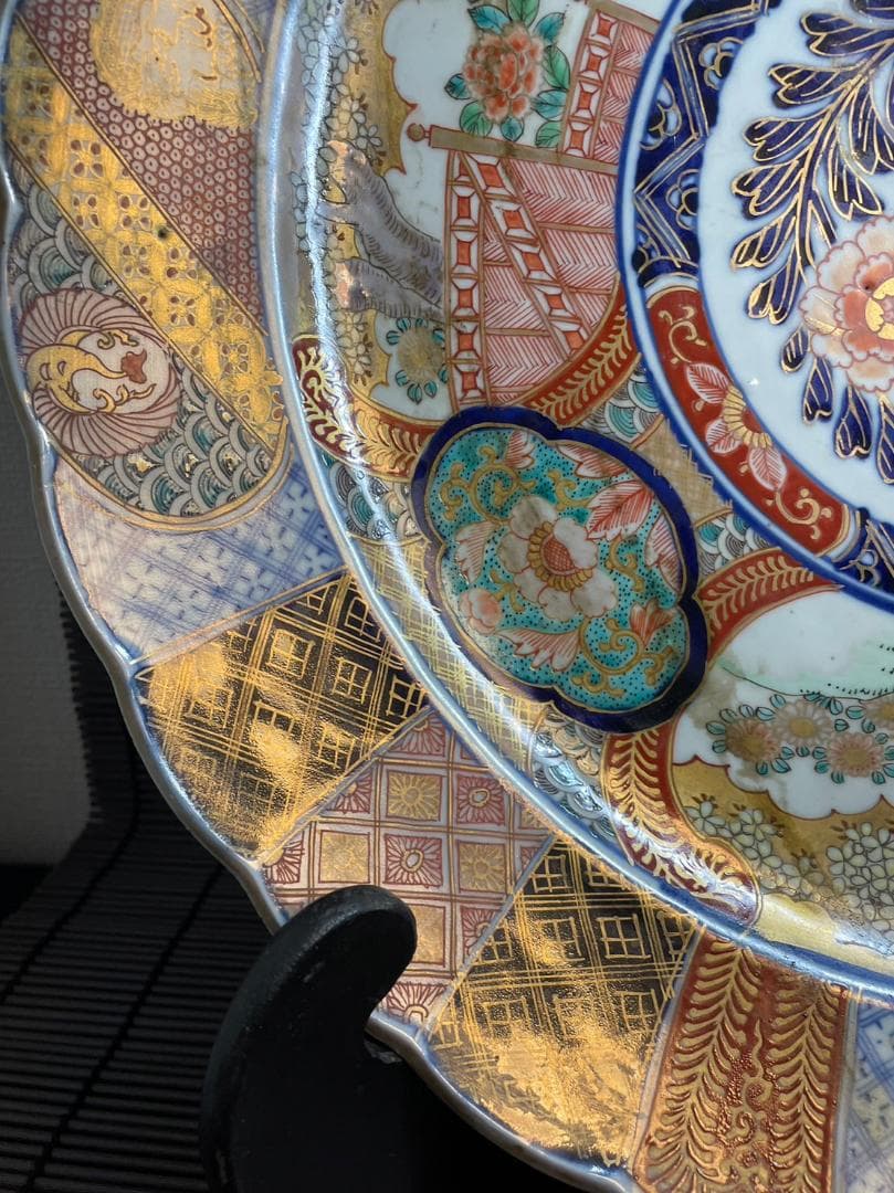 『古伊万里』大皿　骨董品　江戸時代　直径45cm