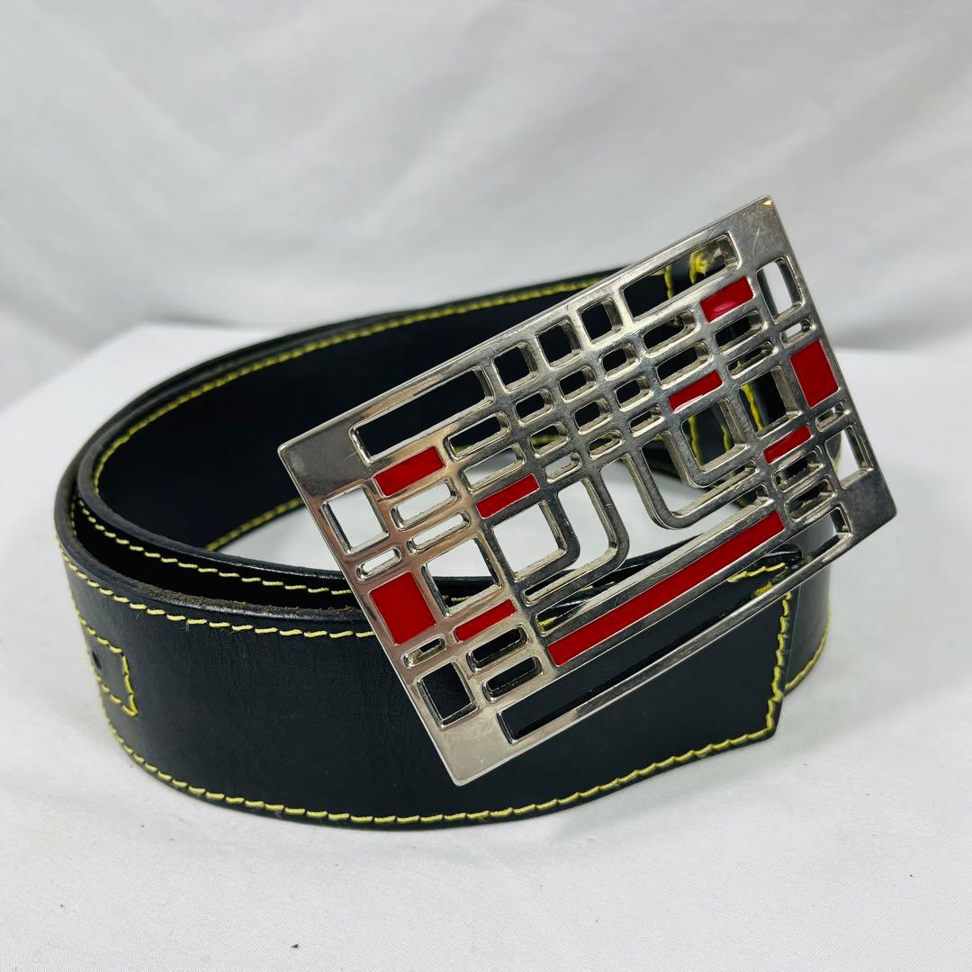 【希少】 J.LINDEBERG STOCKHOLM 1990's本革ベルト