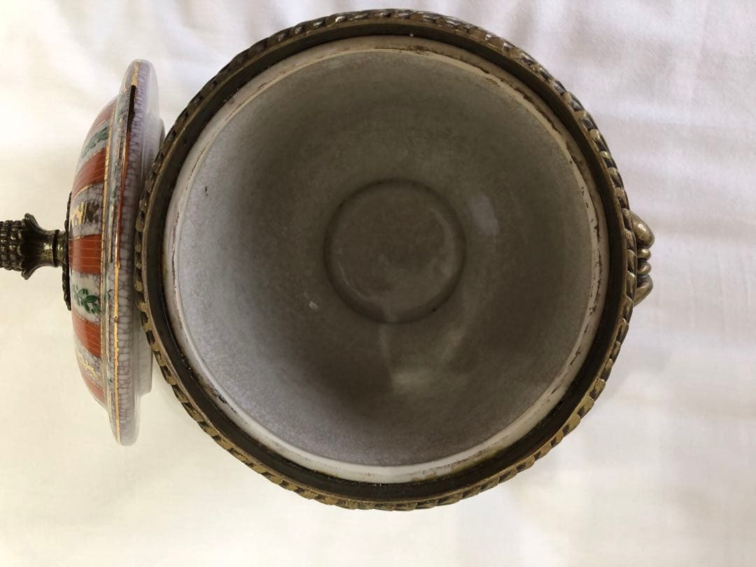 美品、伝統キャニスター(丸)＃ネイティブ格雷斯中国(基源グレースチャイナ)