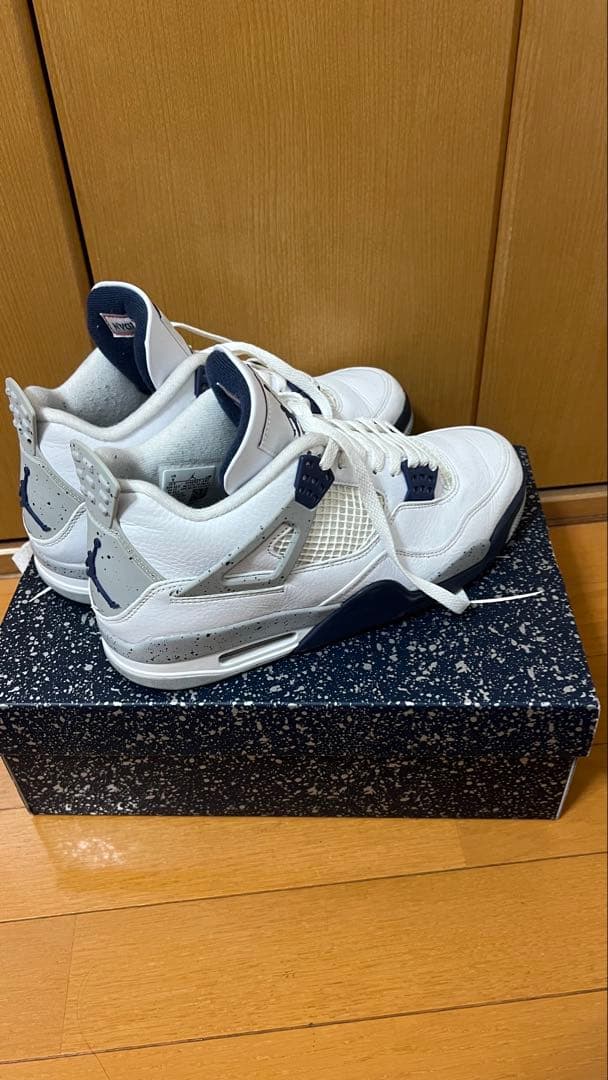 シューズ(男性用) Air Jordan 4 MidnightNavy