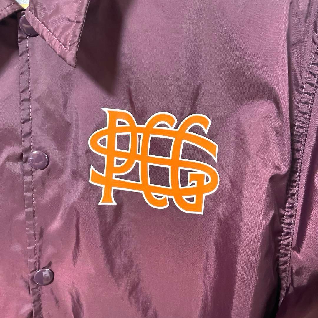 Porkchop ポークチョップ ウイングポーク コーチジャケット S ワイン