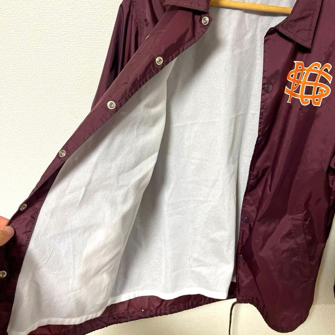 Porkchop ポークチョップ ウイングポーク コーチジャケット S ワイン