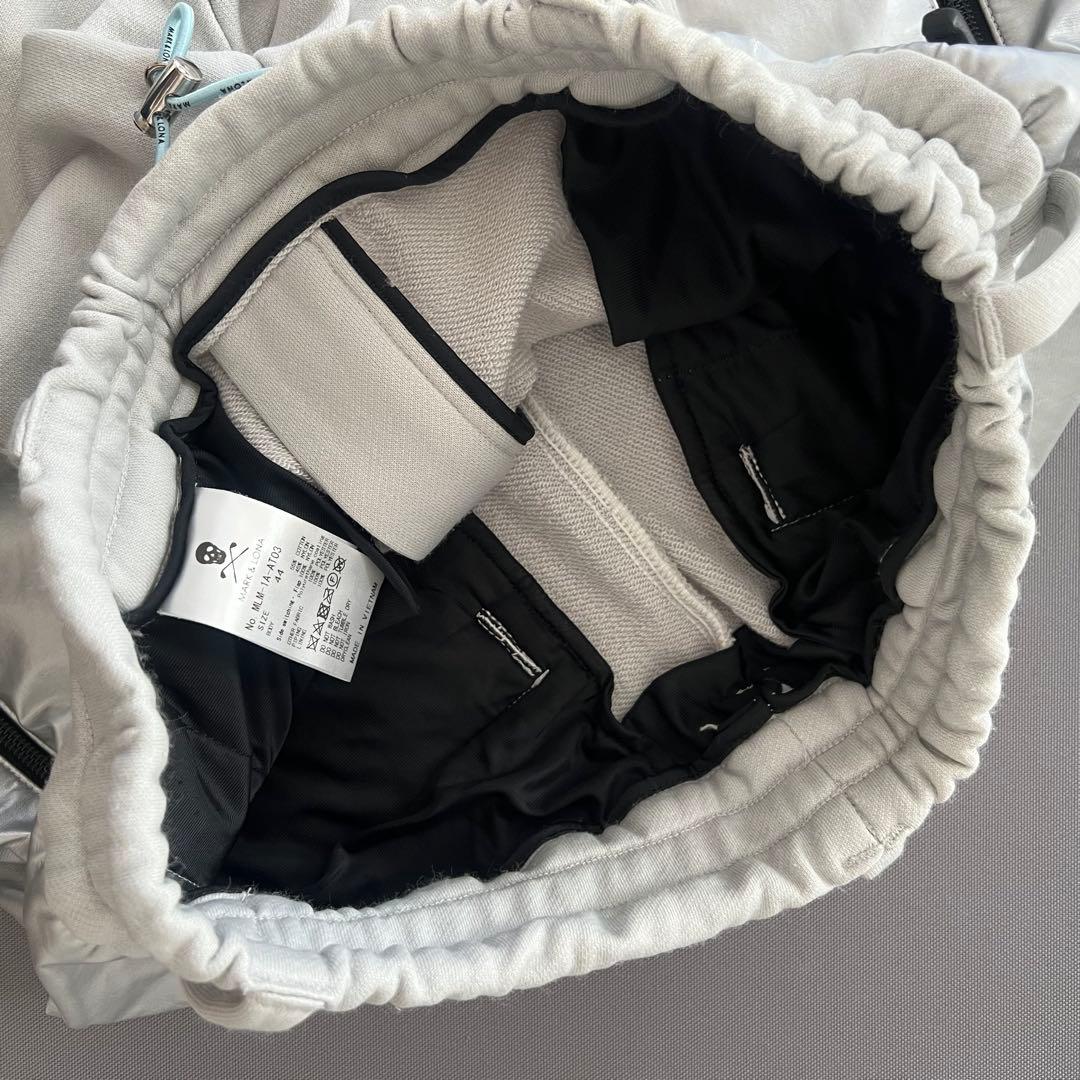 MARK&LONA マークアンドロナ　カーゴパンツ　ジョガーパンツ　シルバー　S