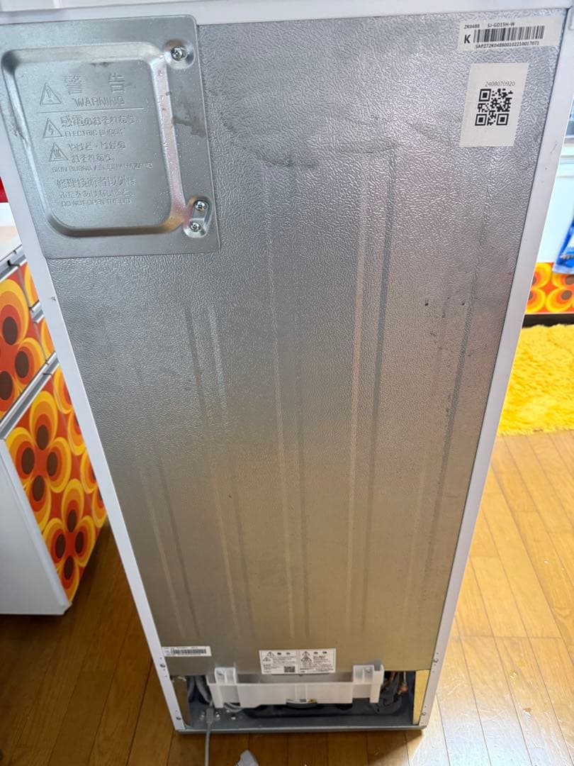 SHARP 冷蔵庫 SJ-GD15H-W