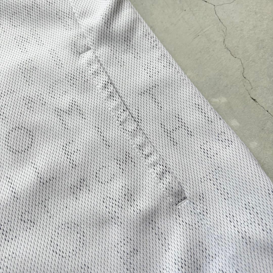   GOLF 総柄メッシュ ダブルジップパーカー M