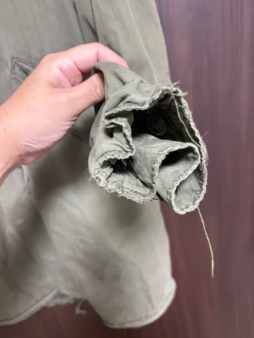 チ*フ様 米軍実物 M-65 フィッシュテールパーカー　Sサイズ　実物ライナー付