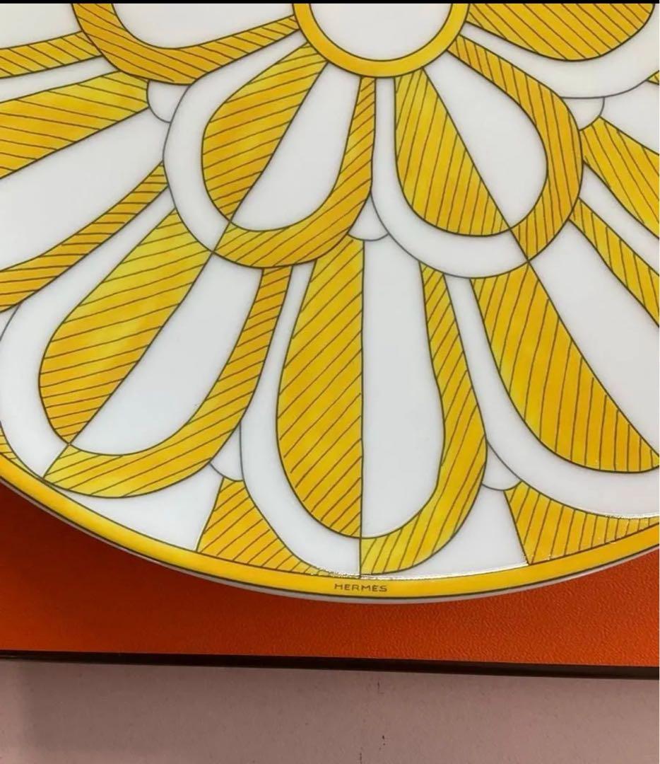 未使用品 エルメス デザートプレート ソレイユ・ドゥ・エルメス No2 2枚
