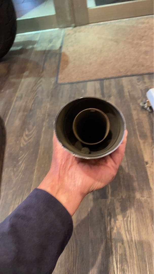 ネ申 ステンレス製クランプ式マフラー 2本セット