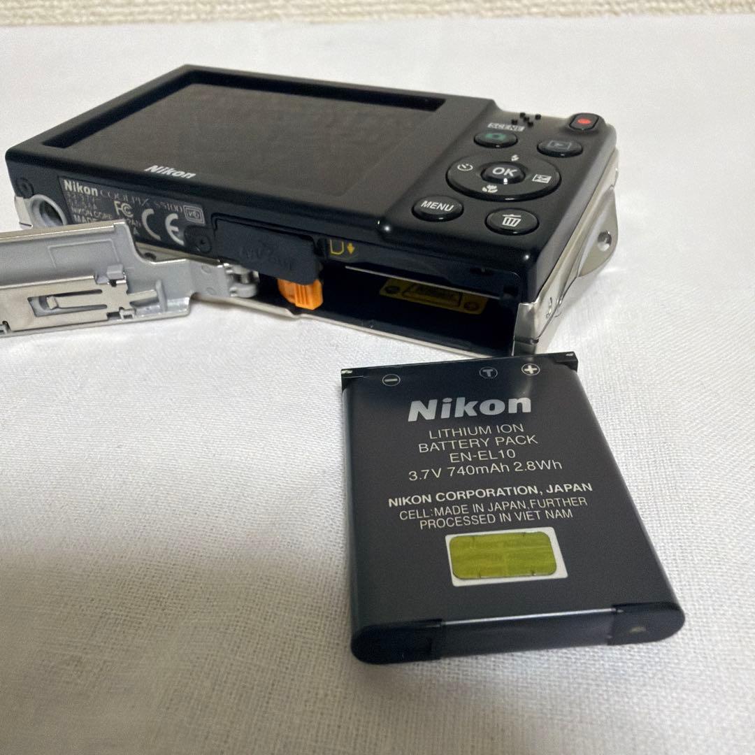 デジタルカメラ Nikon ニコン COOLPIX S5100 シルバー