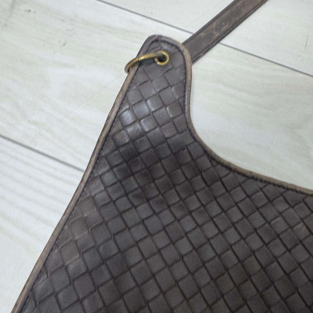 ボッデガヴェネタ ハンドバッグ ブラウン