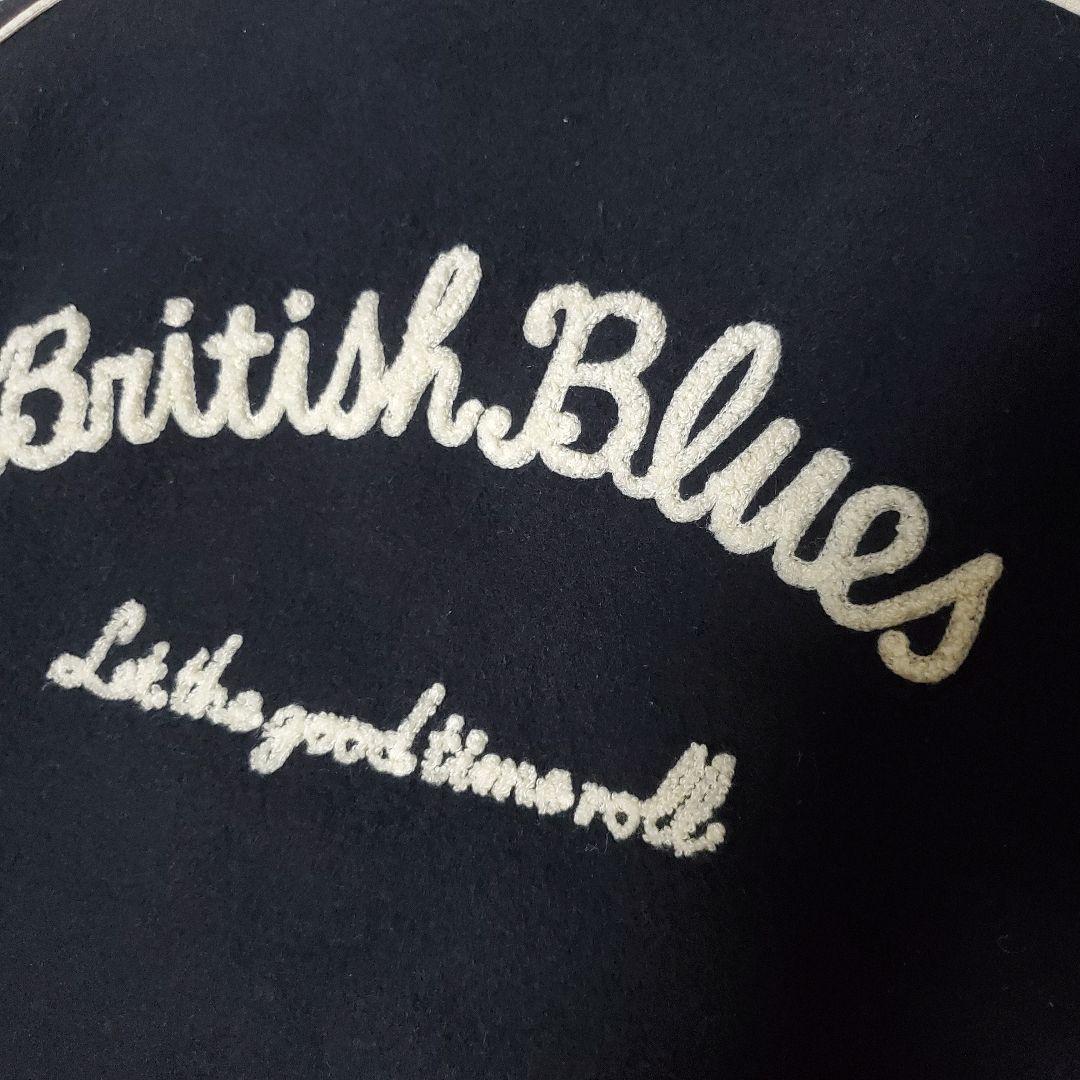 希少 STIFF レザー ウール スタジャン バイカラー 日本製 M