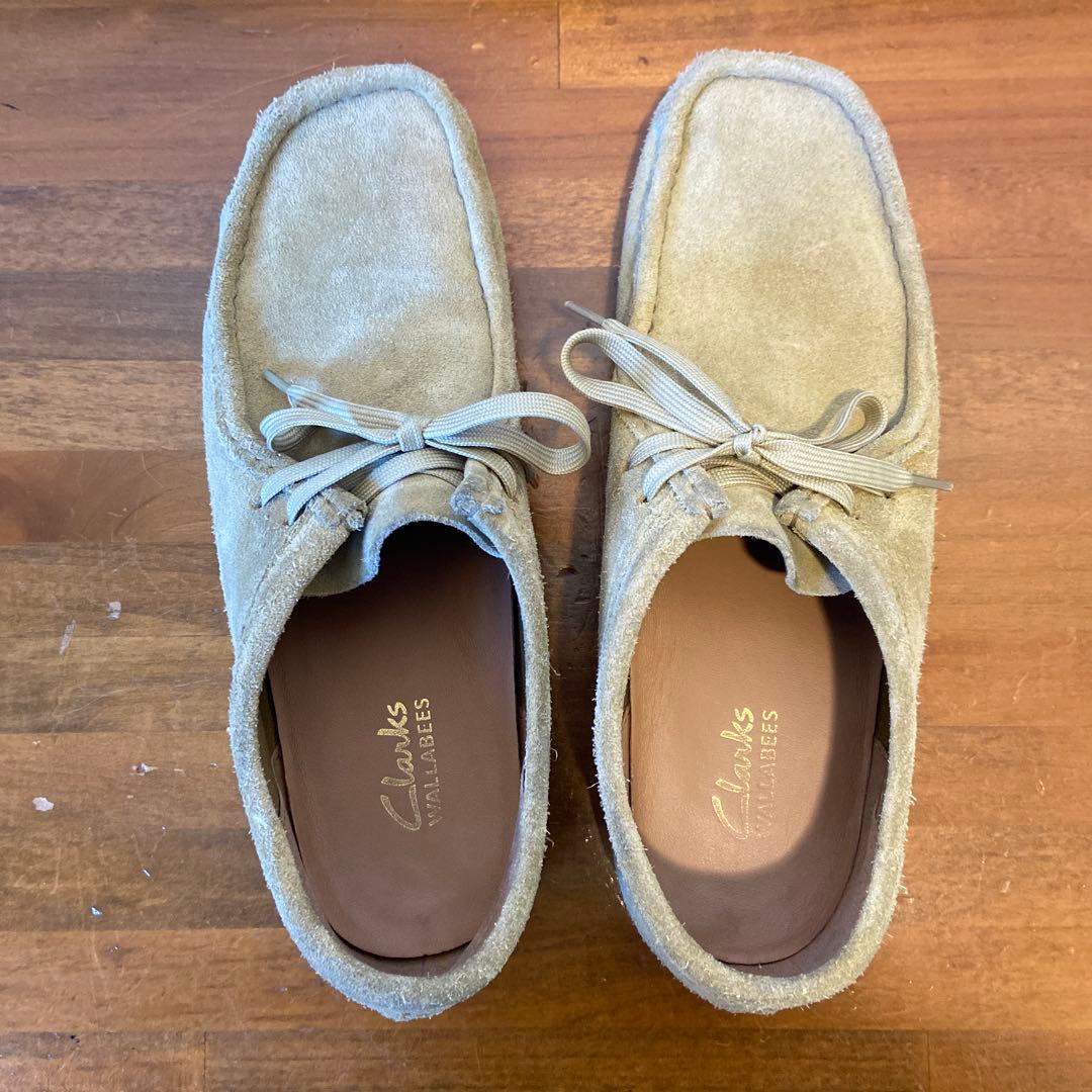 クラークスワラビー　ベージュ　UK9 1/2