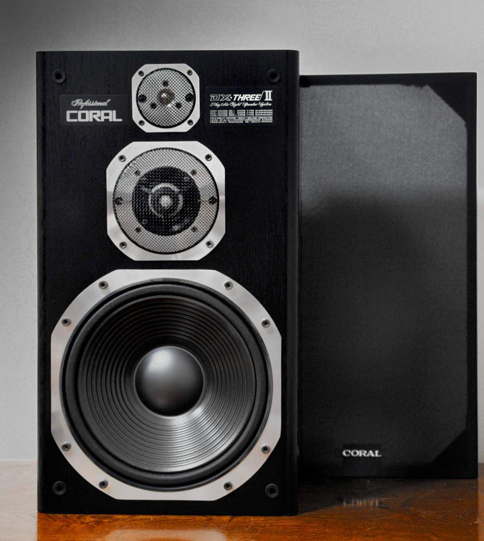 ★CORAL DX-THREE/Ⅱ 登場時の大きな話題を生んだコーラル自信作