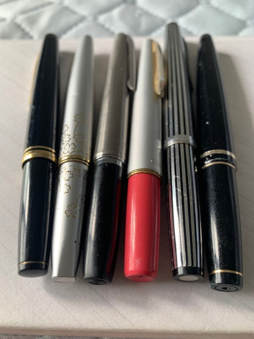 万年筆 6本まとめ売り（ジャンク品）