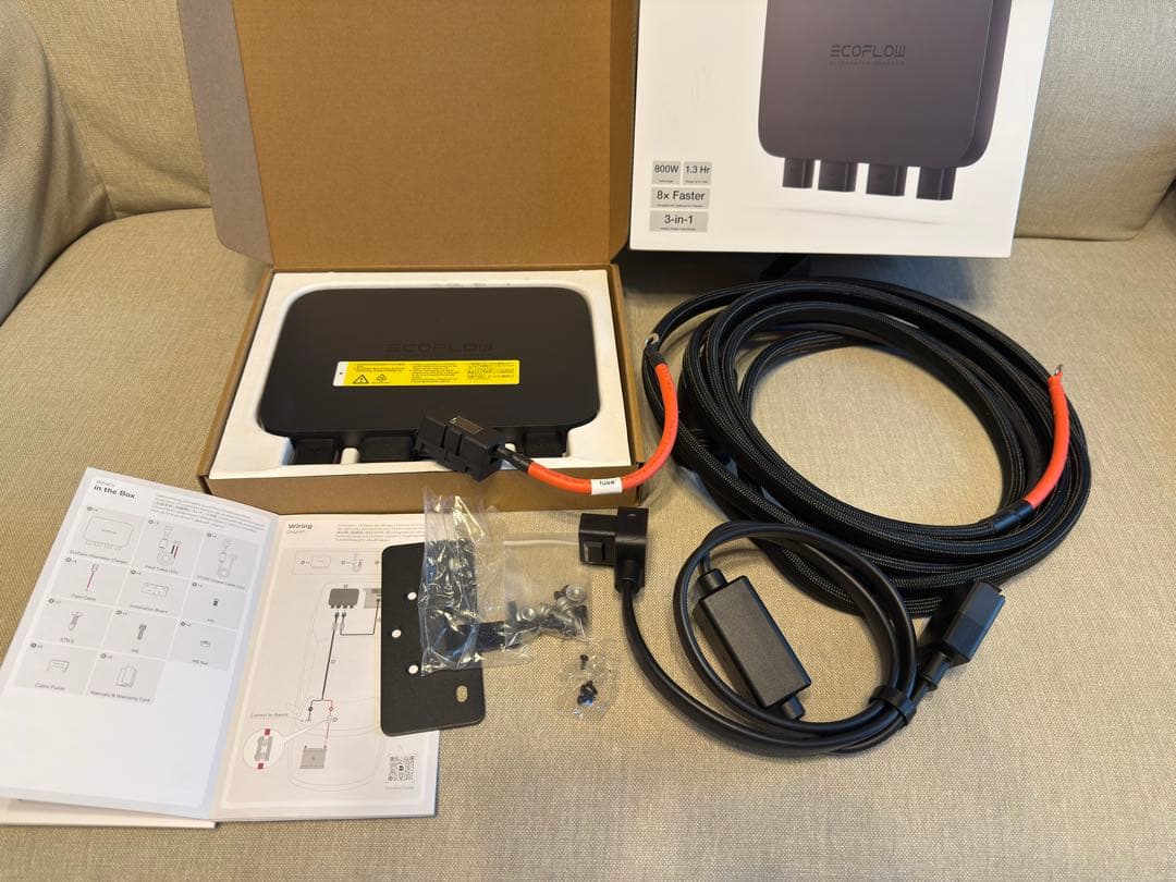 ルーター・ネットワーク機器 EcoFlow Alternator Charger 800W