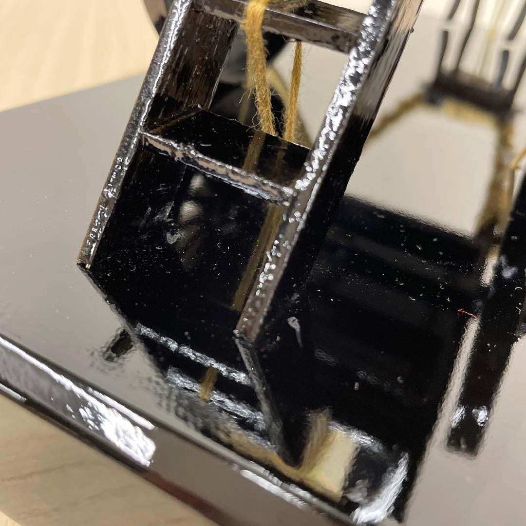 御雛人形　桃の節道具　雛道具　中金山水40号