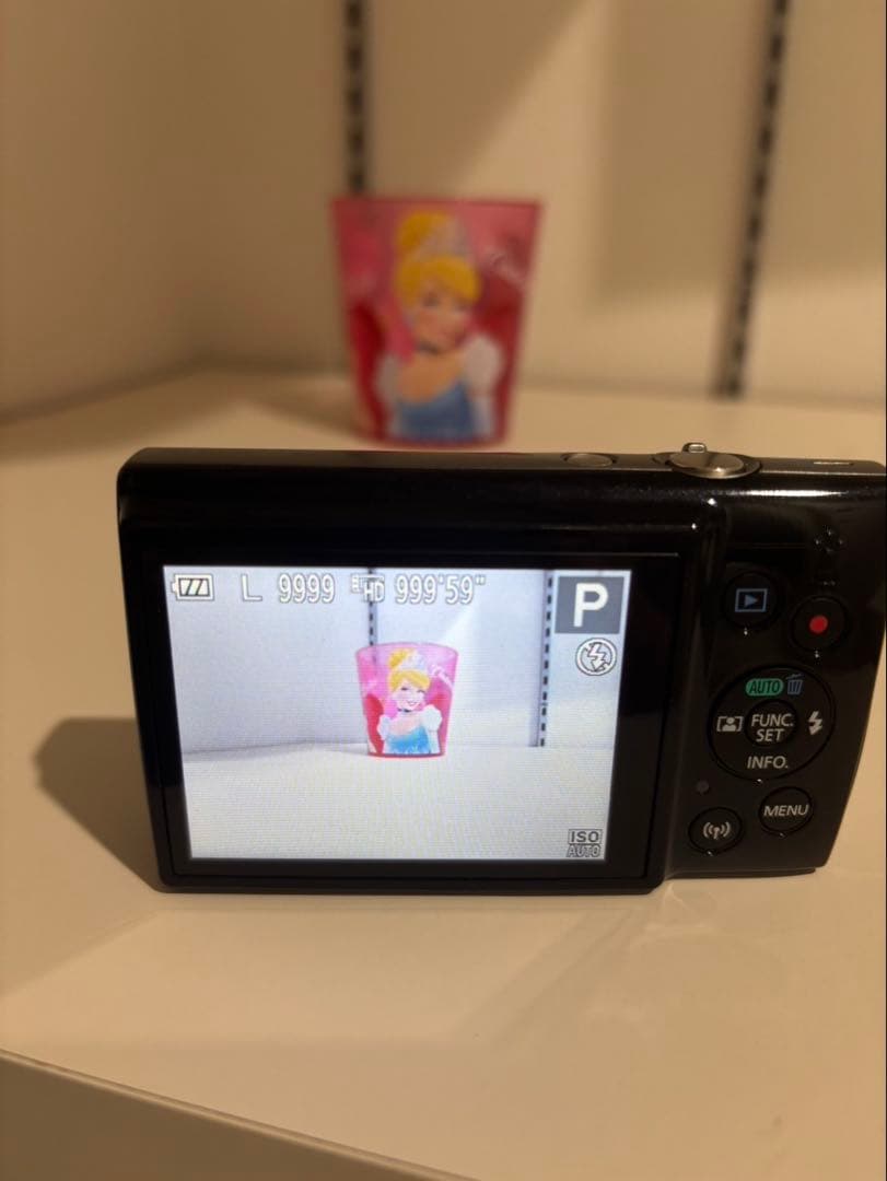 ✨美品✨CANON キャノン　デジカメ　IXY190 ブラック　付属セット付き