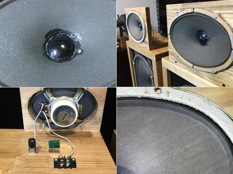 西独 Grundig ビンテージアドオン大型ツィータ 7059-6システム ペア