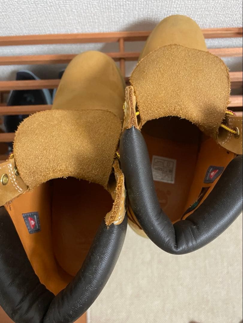 Timberland イエローブーツ 7.5インチ 箱付き