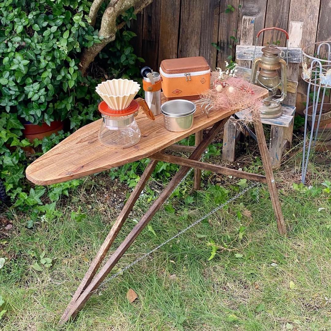 極レア ミニアイロン台 アウトドア