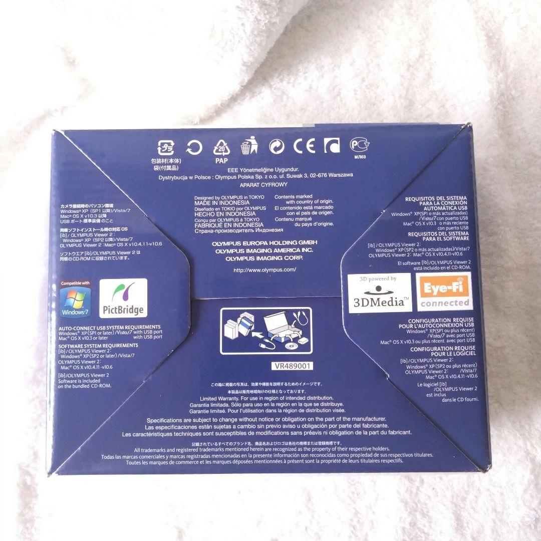 極美品 動作確認済 OLYMPUS デジカメ SZ-20 ブラック