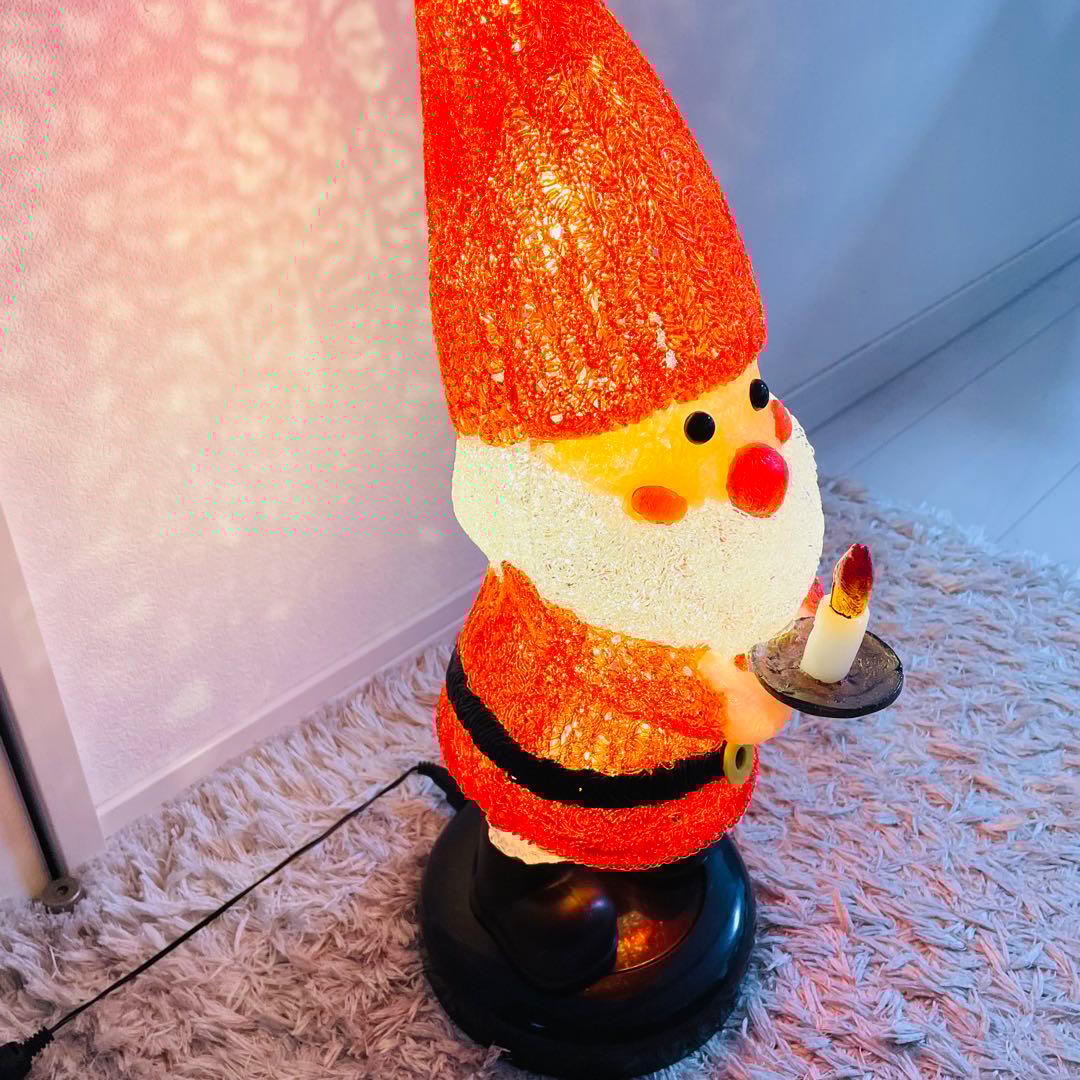 サンタの森 サンタホルンL LEDイルミネーション　高さ50㎝