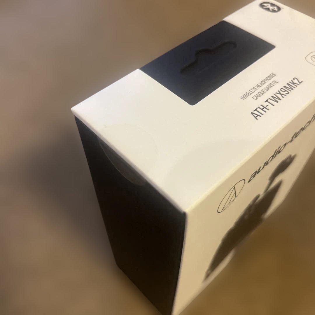 audio-technica ワイヤレスイヤホン ATH-TWX9MK2 BK