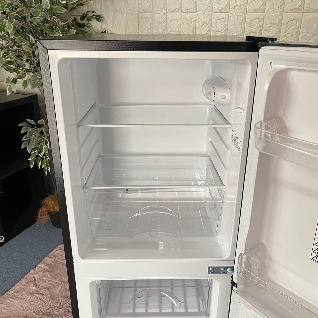 Patrick ✨ニトリ　ブラック家電　冷蔵庫　洗濯機　2点セット