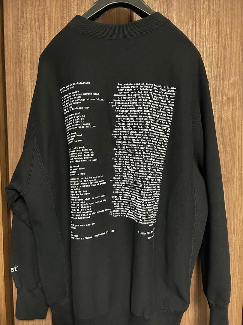 UNDERCOVER アンダーカバー 25AW 完売Faustコットンスウェット