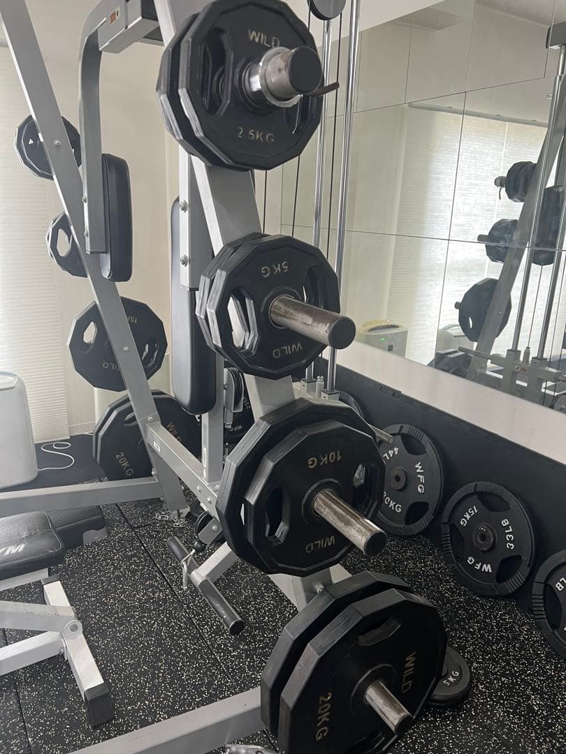 ワイルドフィット　パワーラック　スミスマシン　ラットプル　ペックフライ