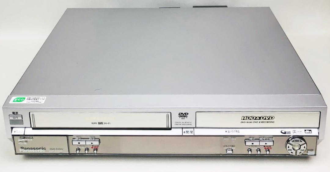 パナソニック DVDレコーダー VHSビデオ一体型 DMR-E250V