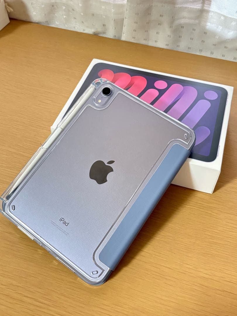 iPad mini 第6世代　64GB パープル　美品セット