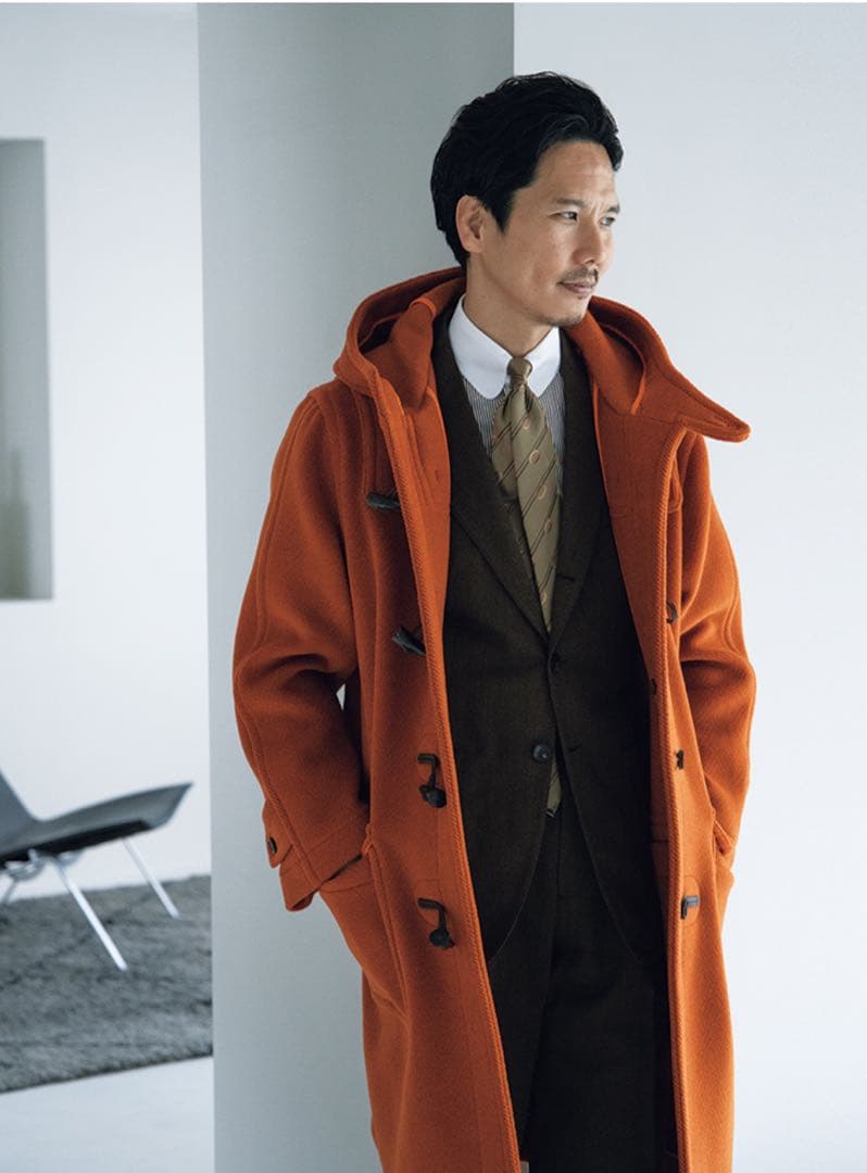 INVERTERE ダッフルコート ネイビー 40 beamsf別注　西口修平