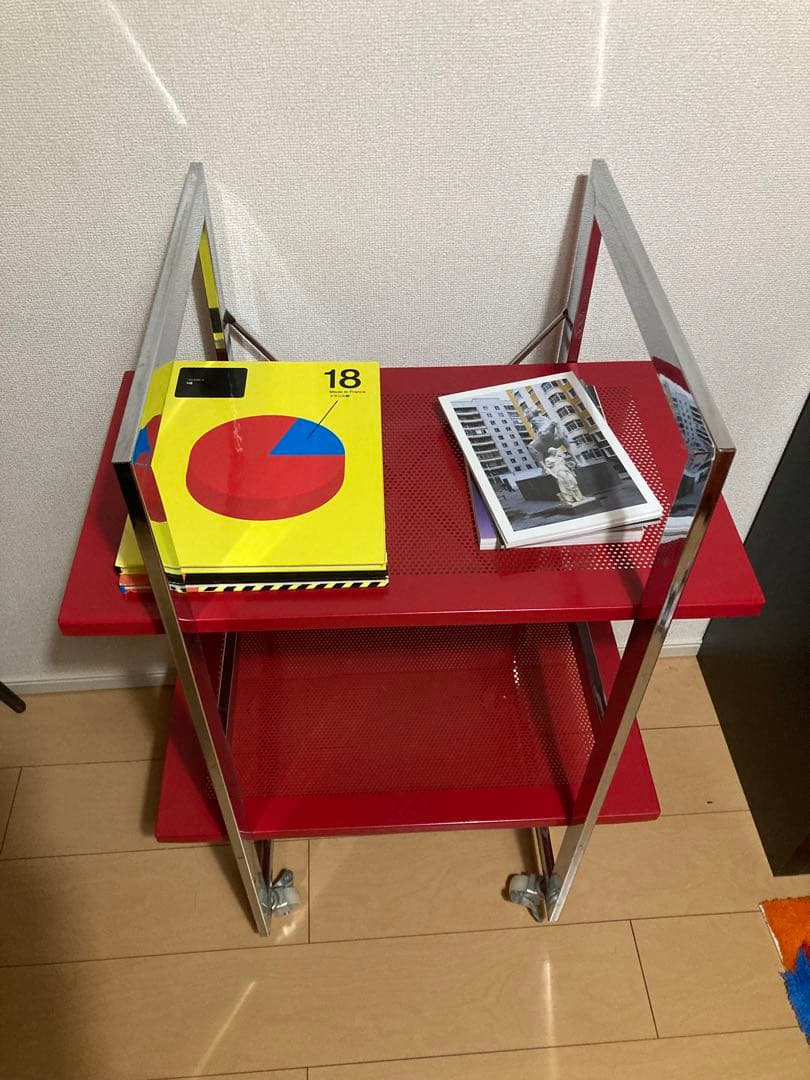 スチールラック キャスター付き