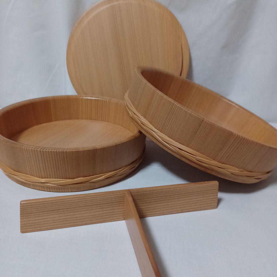 天然秋田杉の2段重箱