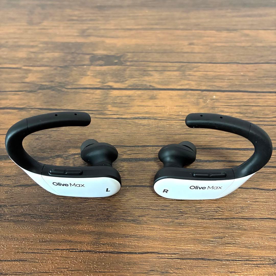 【美品】Olive Max ワイヤレスイヤホン　集音器　オリーブマックス　耳掛け