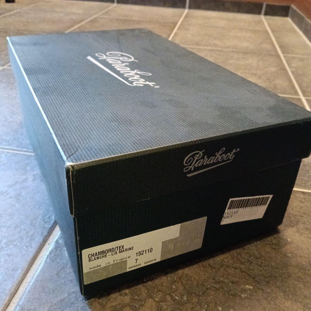 パラブーツ シャンボード ネイビー（size25.5）