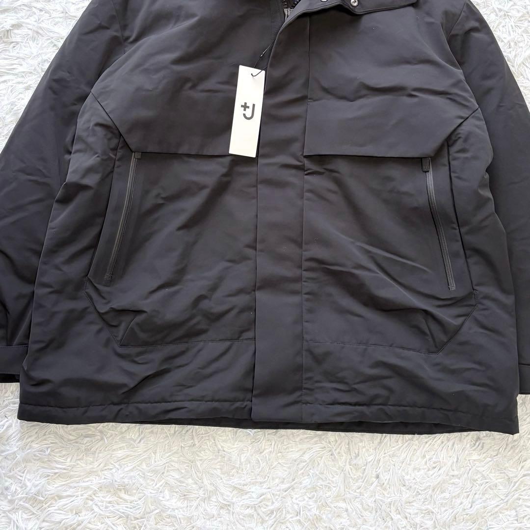タグ付き未使用✨UNIQLO +J ハイブリッドダウンジャケット 黒 XXL