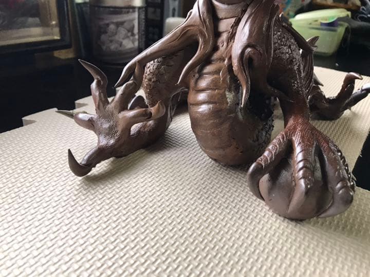 備前焼　窯出し　新品　龍