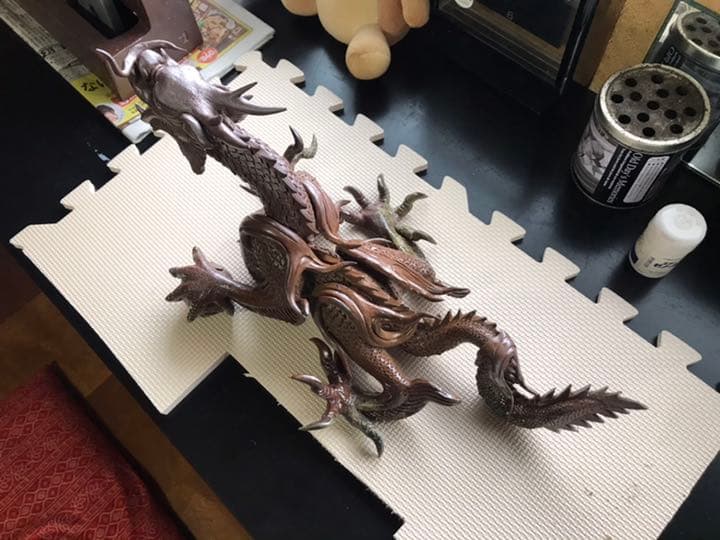 備前焼　窯出し　新品　龍