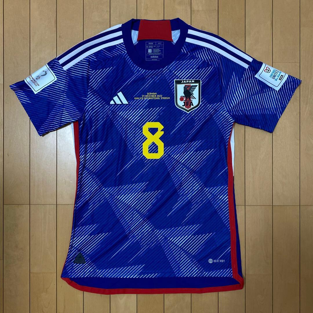 【正規品】日本代表 2022 堂安律 ホームオーセンティックジャパンL