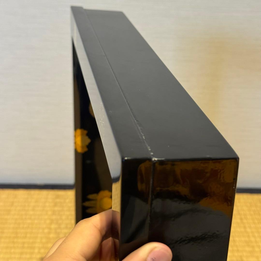 村田宗覚 高台寺蒔絵 炉縁 共箱 茶道具