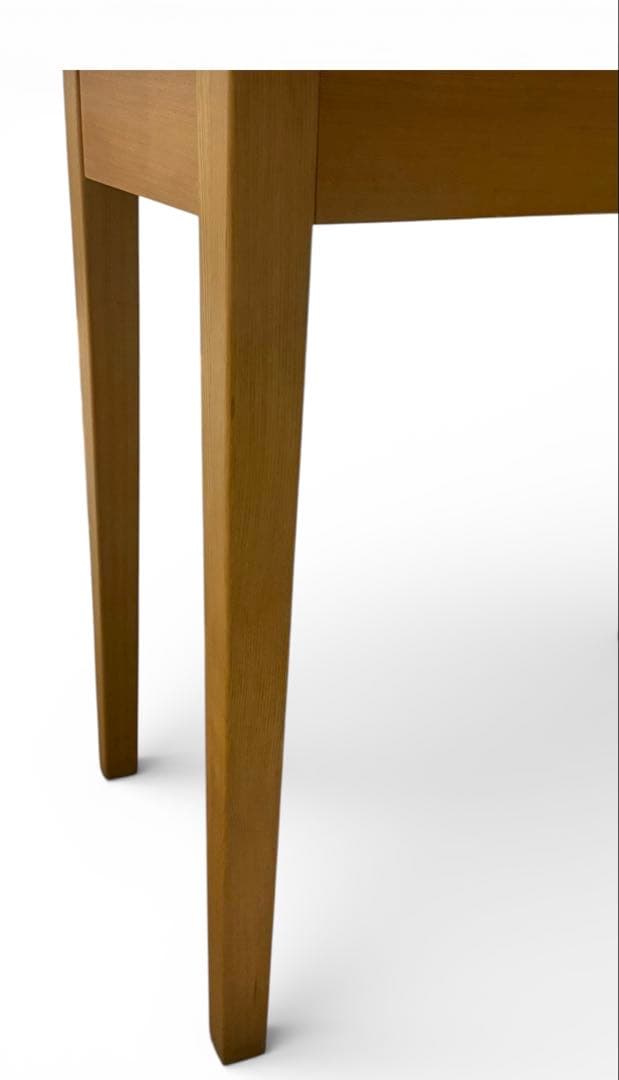 【無印良品】ドレッサーテーブル 天然木タモ材 鏡付き シンプルデザイン