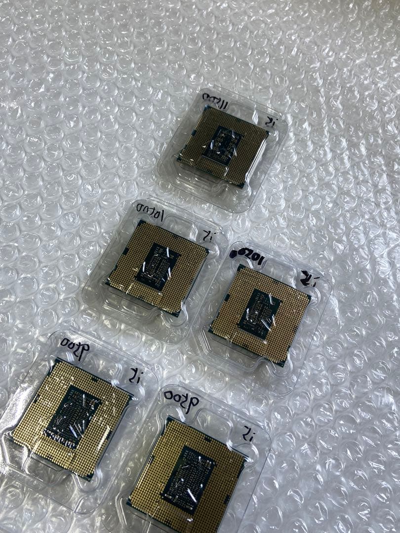 CPUi5 11500/1個10500/2個9500/2個3570/3個ジャンク