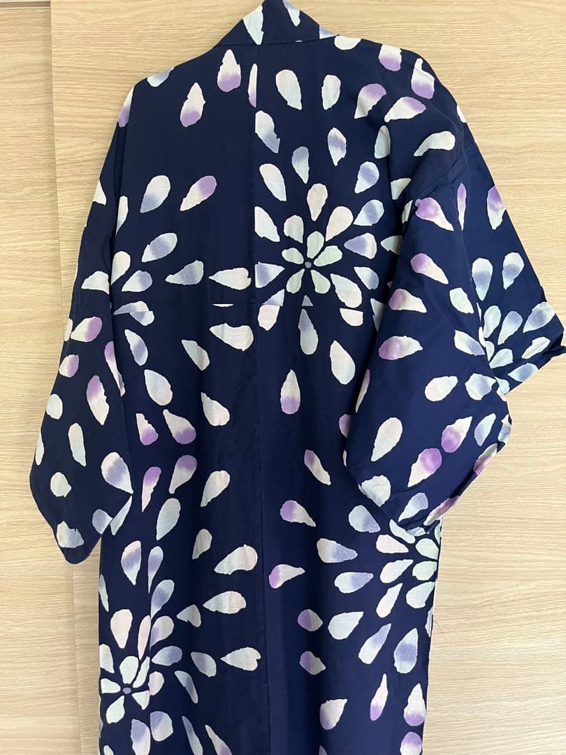 【tsumorichisato】ツモリチサト ネイビー 花火柄 浴衣・帯セット