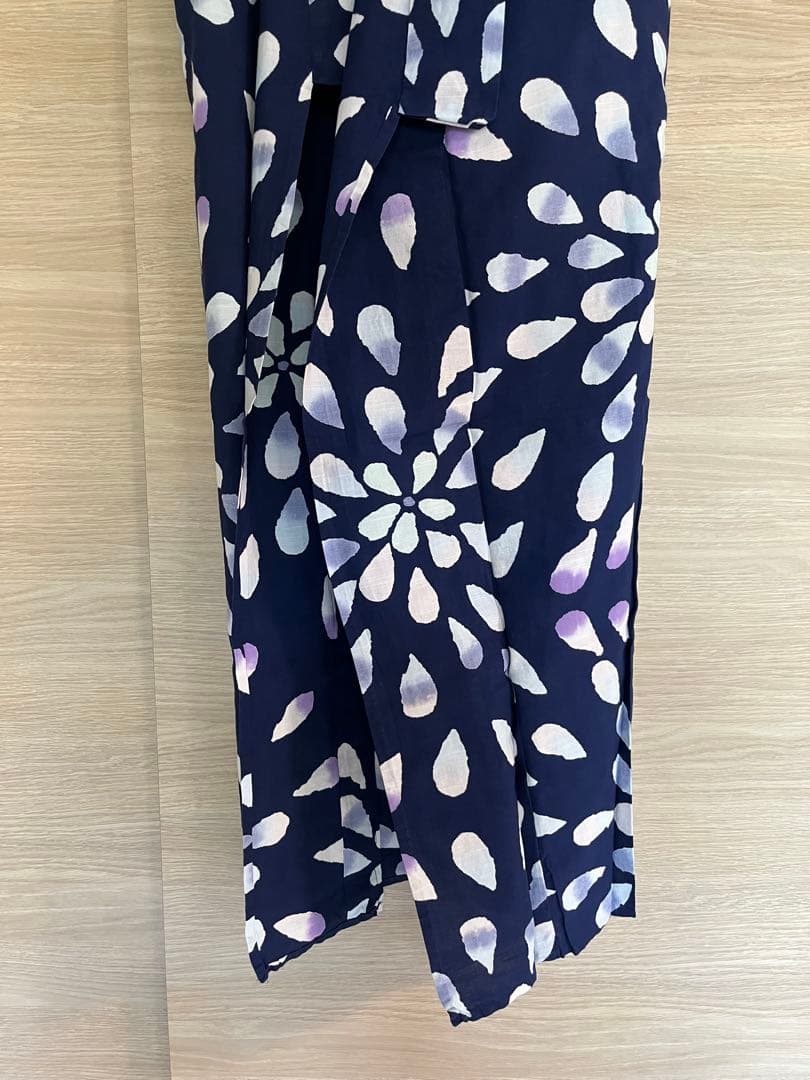 【tsumorichisato】ツモリチサト ネイビー 花火柄 浴衣・帯セット