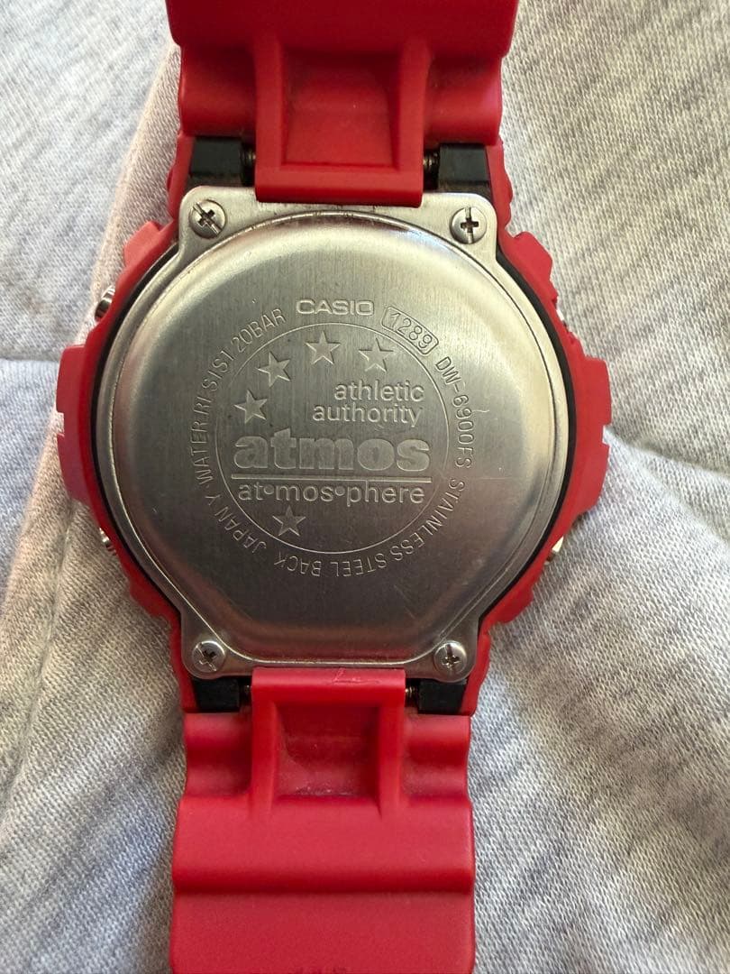 G-SHOCK atmos DW-6900FS レッド