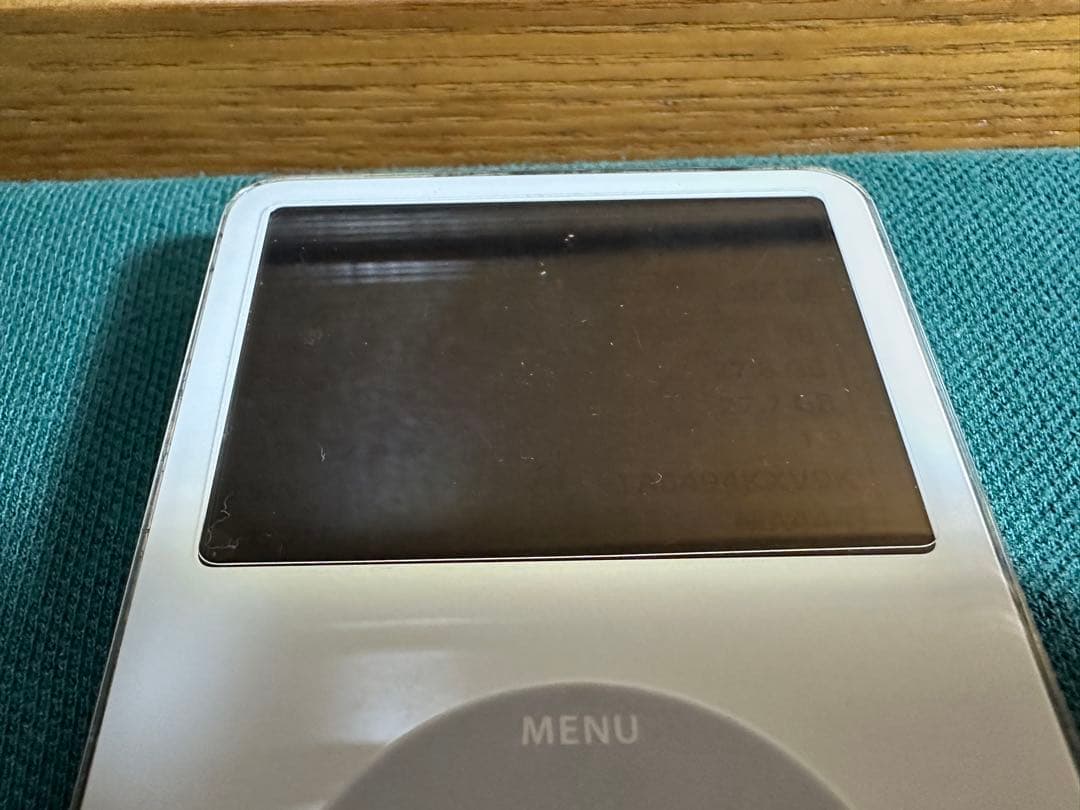 きれいiPod Classic 5.5世代 MA444 30GB新品のバッテリー