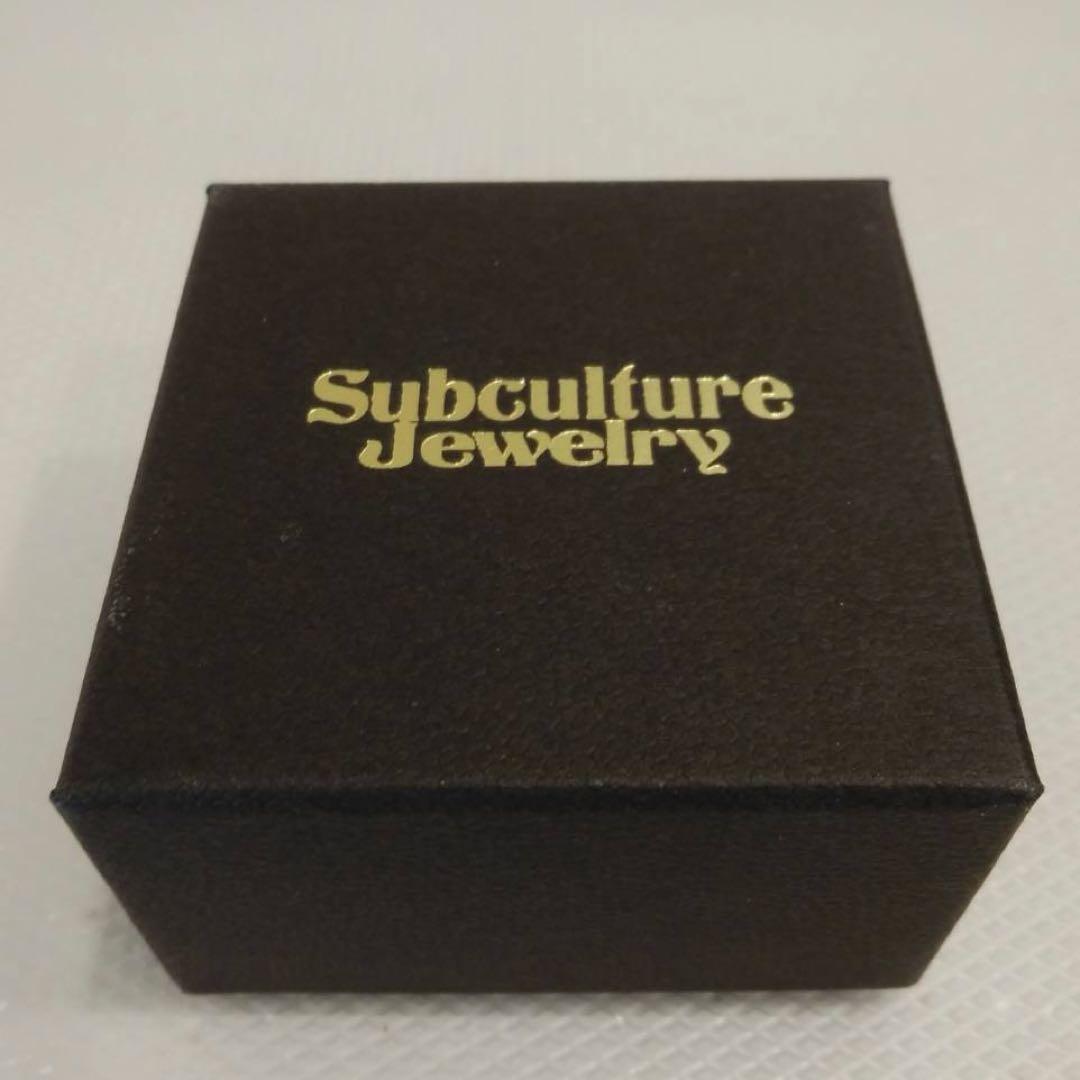 SUBCULTURE EAGLE SKULL RING K18SV950キムタク